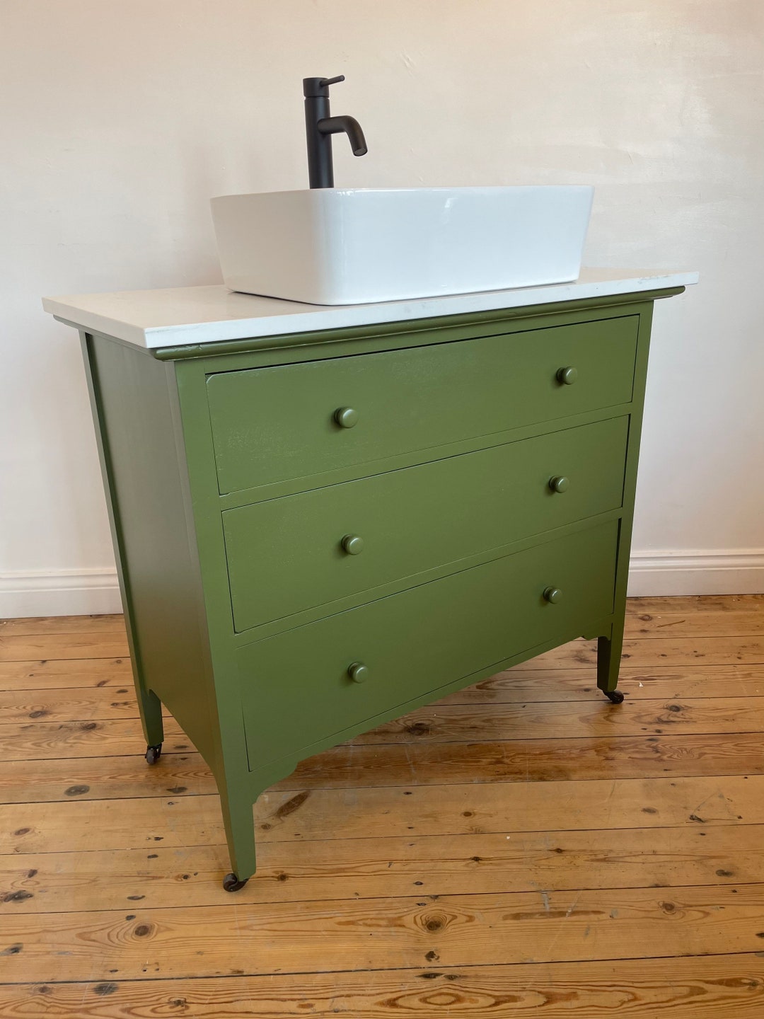 Bathroom Vanity Unit Made to Order Basin Vanity Unit Custom Etsy