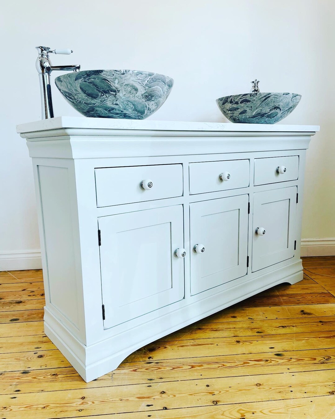 Bathroom Vanity Unit Made to Order Vanity Unit Custom Made - Etsy UK