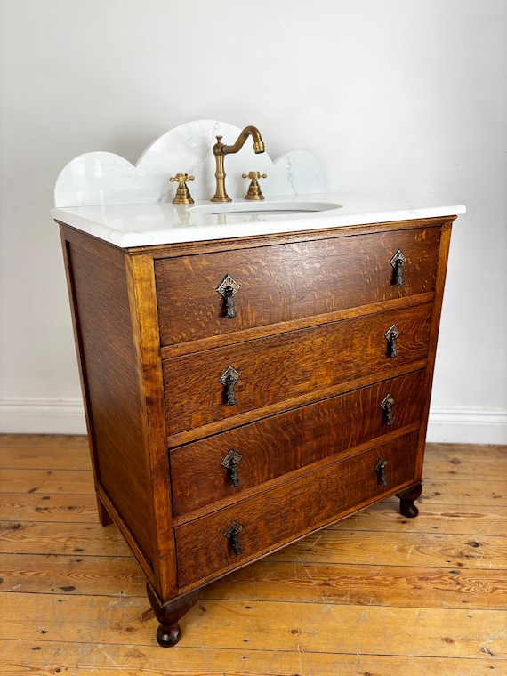 Bathroom Vanity Unit Made to Order Vanity Unit Custom Made Bathroom  Furniture Antique Vintage Traditional Bathroom Washstand Basin Unit - Etsy