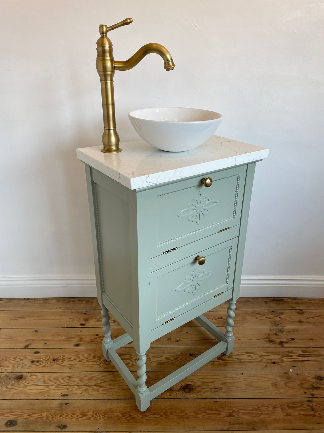 Bathroom Vanity Unit Made to Order Basin Vanity Unit Custom Etsy UK