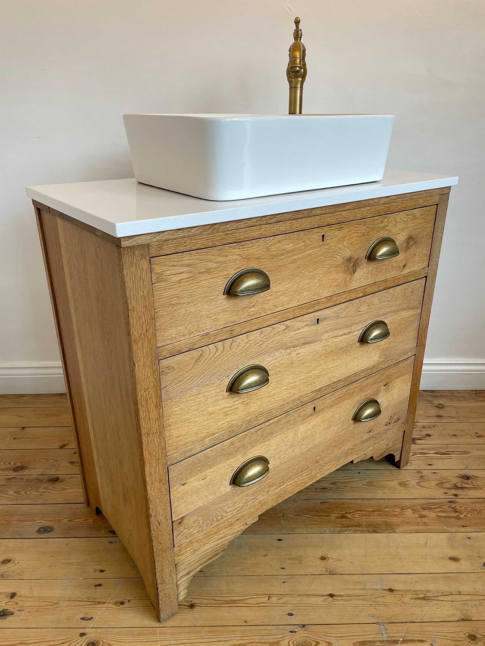 Bathroom Vanity Unit Made to Order Vanity Unit Custom Made Bathroom Furniture Antique Vintage ...