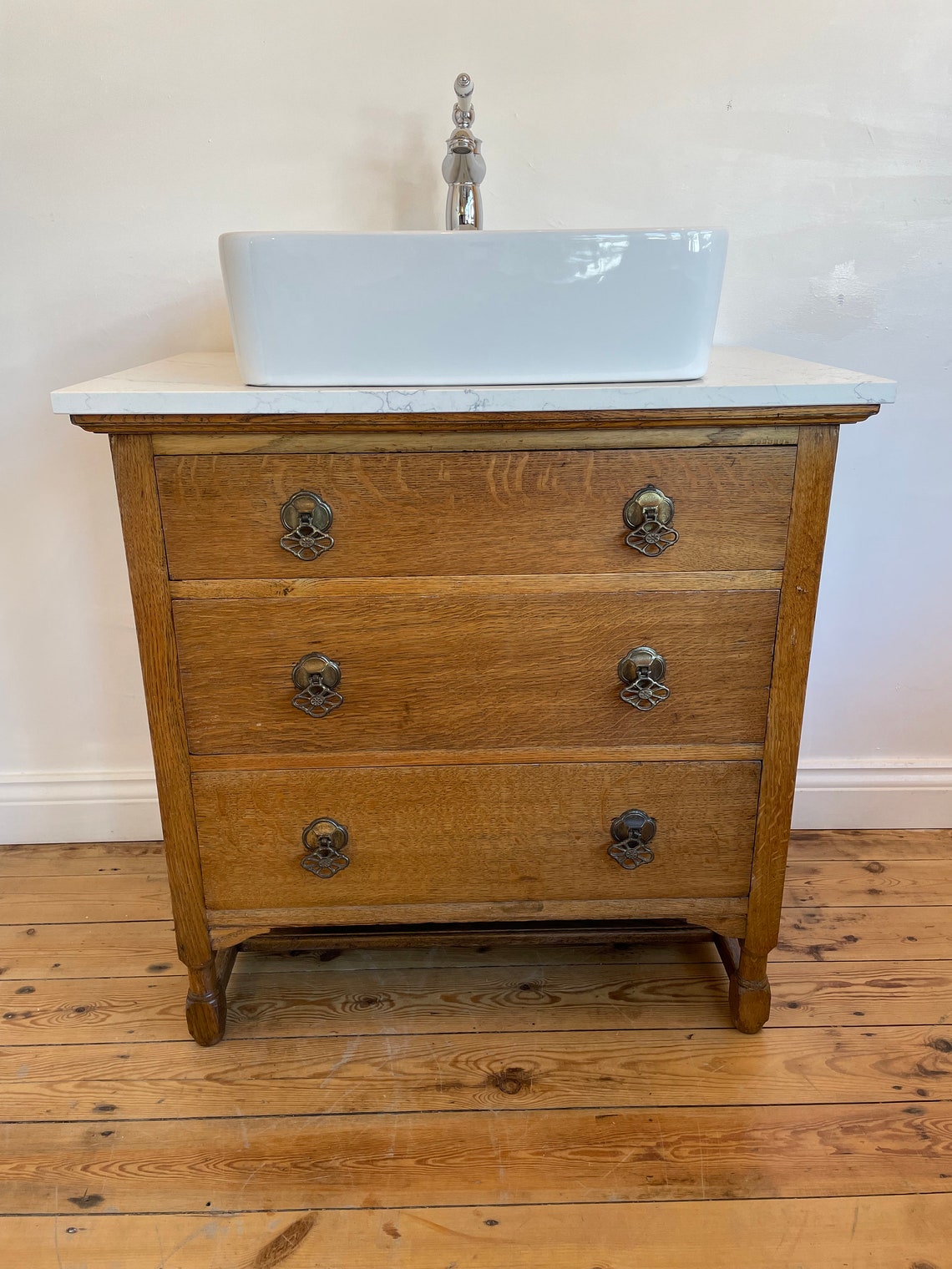 Bathroom Vanity Unit Made to Order Basin Vanity Unit Custom Etsy UK