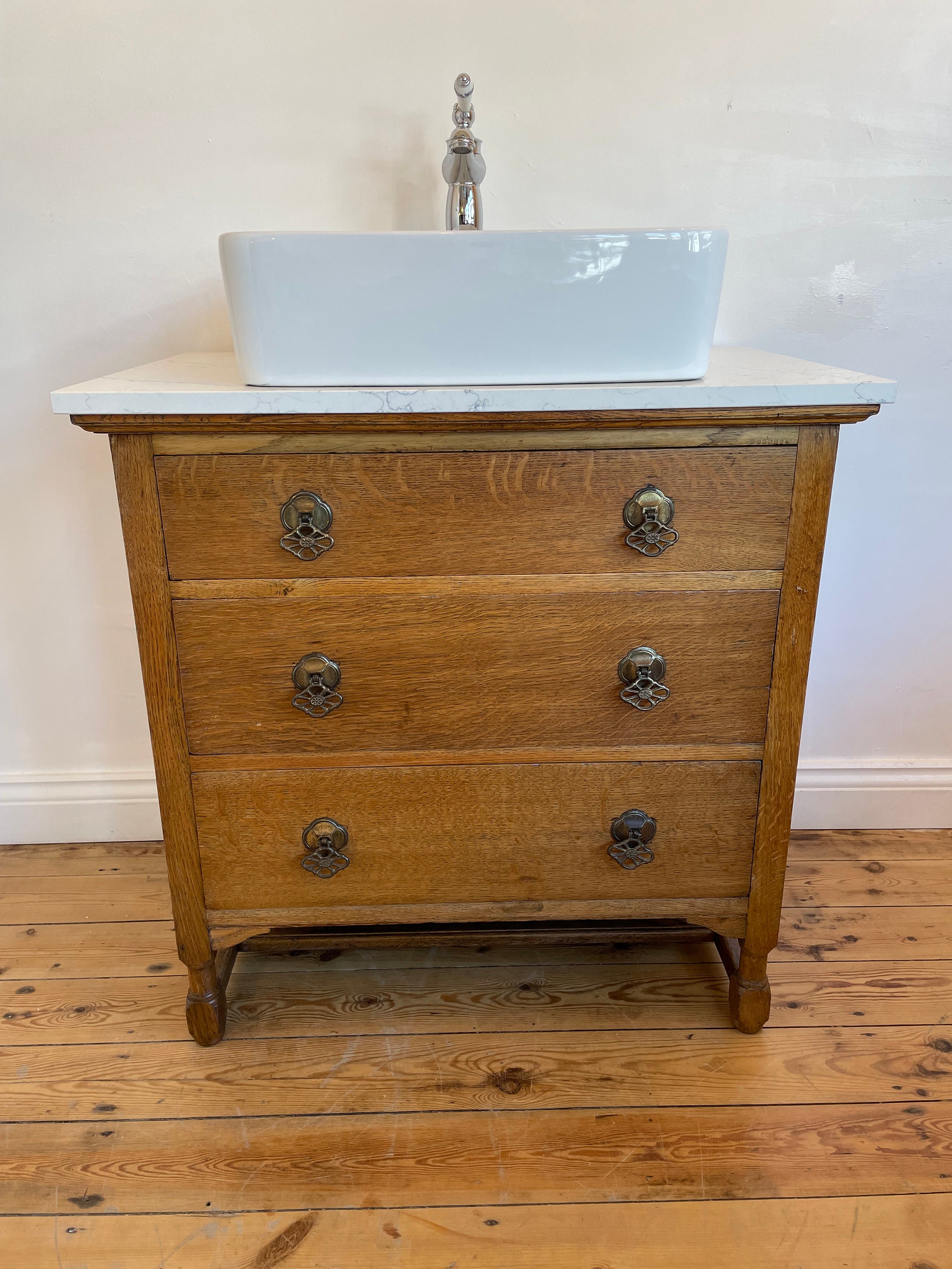 Bathroom Vanity Unit Made to Order Basin Vanity Unit Custom Etsy UK