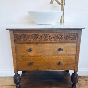 Bathroom Vanity Unit Made to Order Vanity Unit Custom Made Bathroom ...