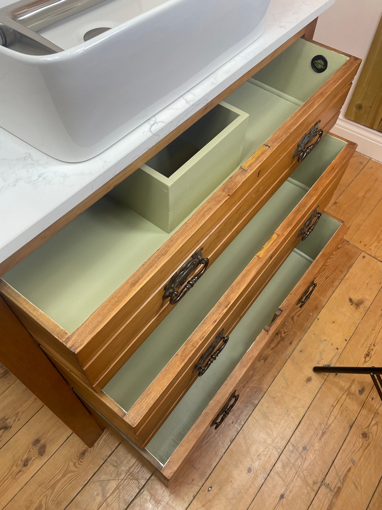 Bathroom Vanity Unit Made to Order Vanity Unit Custom Made Bathroom ...