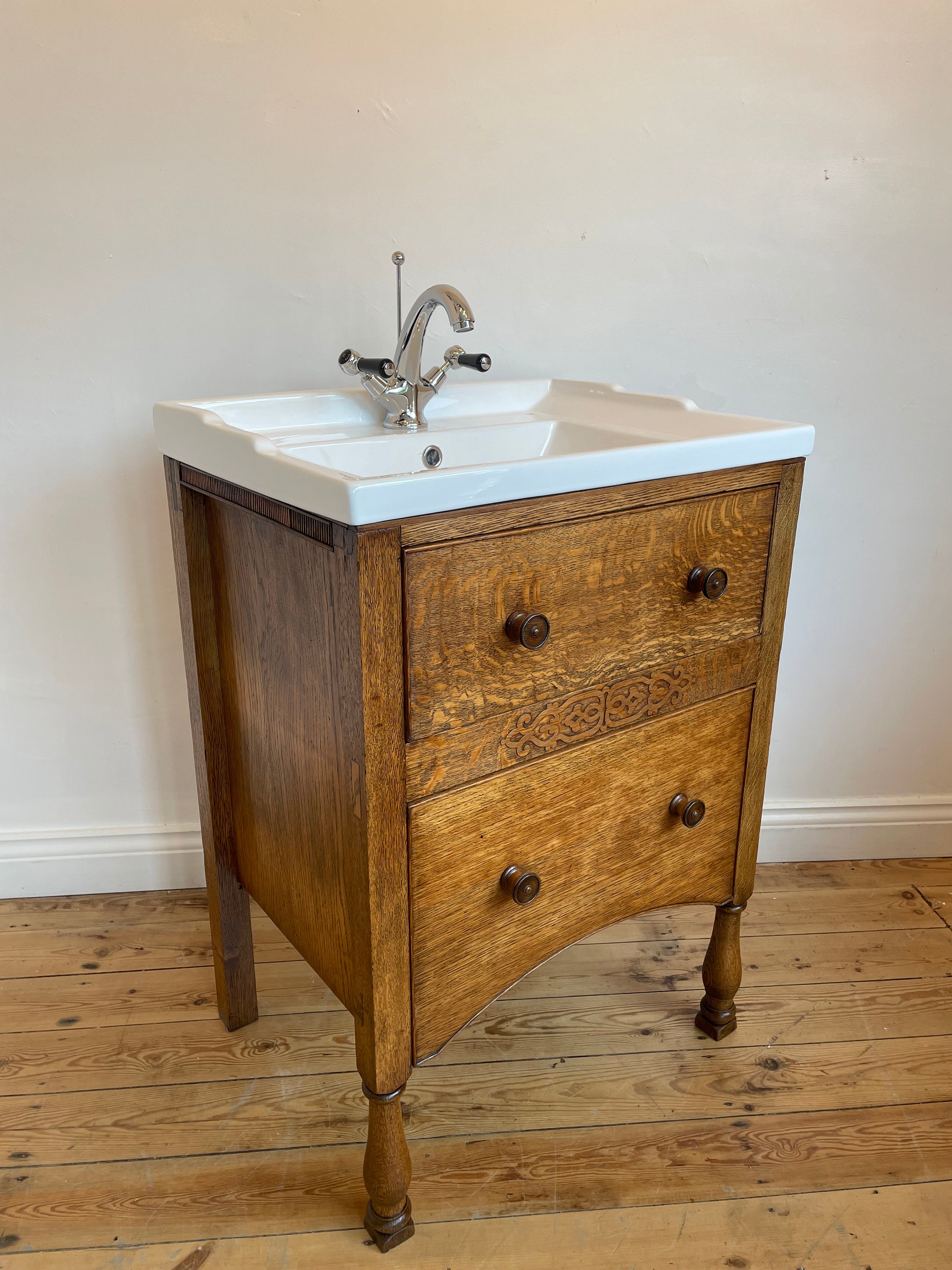 Unfinished wood vanity discount