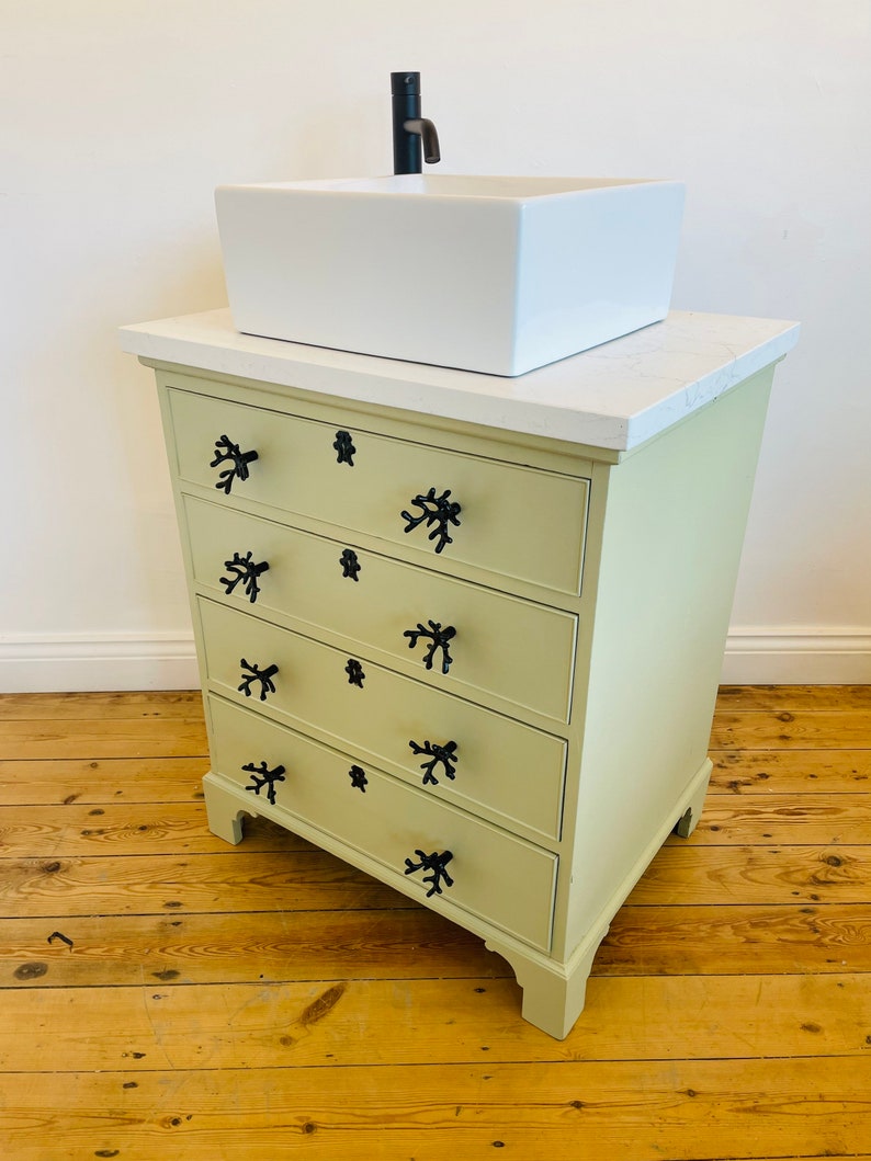 Bathroom Vanity Unit Made to Order Basin Vanity Unit Custom - Etsy UK