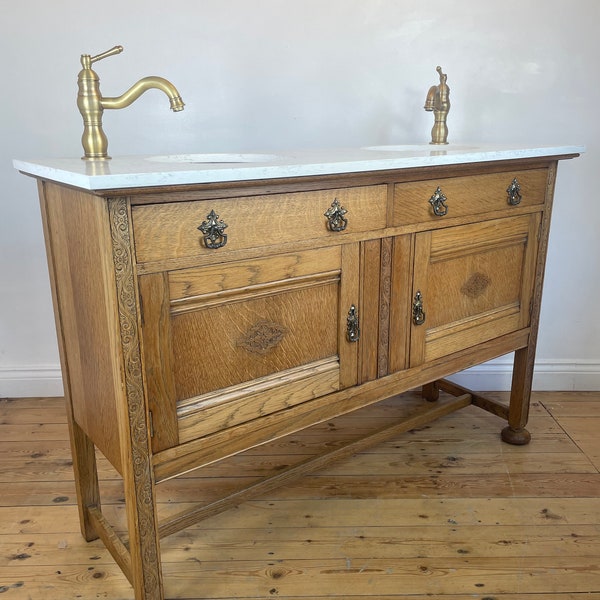 Antique Sink Vanity - Etsy UK