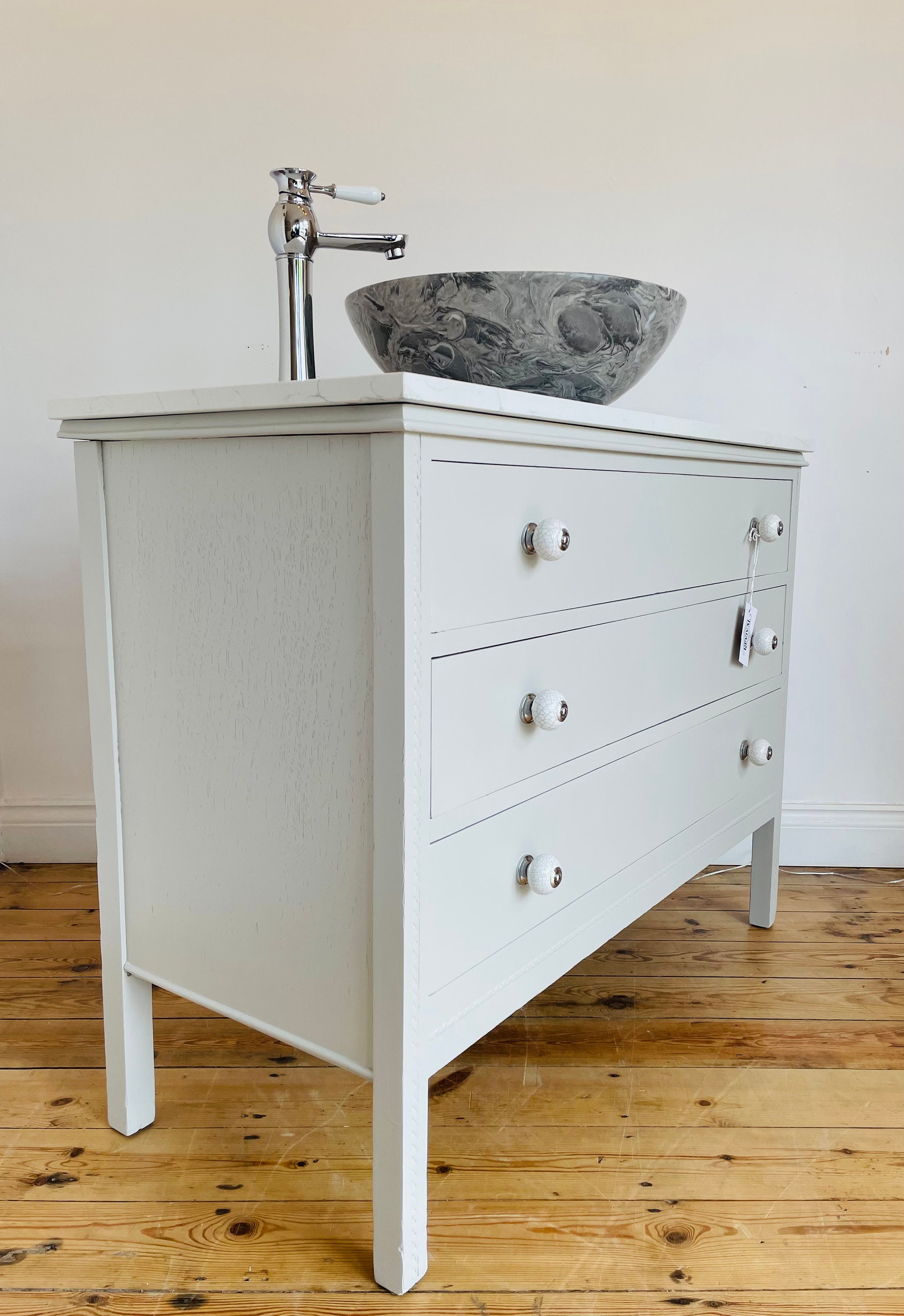 Bathroom Vanity Unit Made to Order Basin Vanity Unit Custom Etsy UK