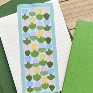 Flowers Sticker Column