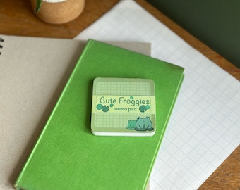 Cute Froggies Memo Pad
