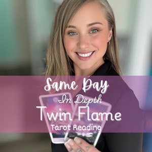Twin Flame Reading, Twin Flame Tarot Reading, Psychic Reading, Same Day Reading