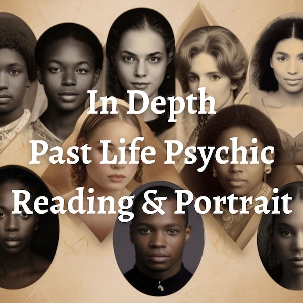 Past Life Reading, Past Life, Portrait, Psychic Reading, Past Life Portrait, Past life Drawing