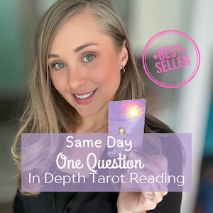 Same Day Tarot, One Question Reading, One Question Tarot Reading, Psychic Reading, Yes or No Reading
