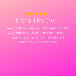 Same Day Tarot Reading: One Question, Psychic Guidance (Digital Download) image 8