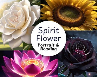 Spirit Flower, Spirit Companion, Spirit Guide Message, Channeled Messages