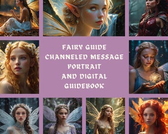 Channeled Message, Spirit Guide, Fairy Reading, Fairies, Channeled Spirit Reading, Custom Psychic Art