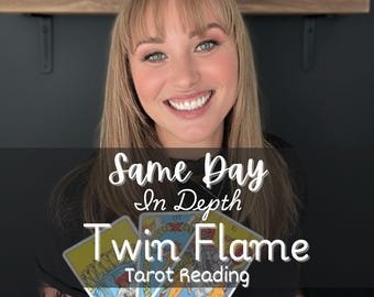 Twin Flame Tarot Reading: In Depth Same Day Psychic Guidance