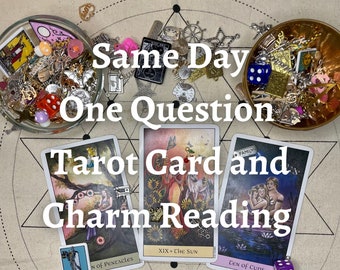 In Depth Tarot and Charm Reading, Charm and Tarot Card Reading, In depth reading one question