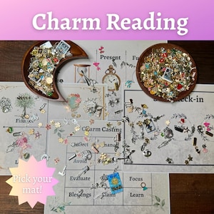 Charm Reading, Charm Casting, Charm Casting Mat, Charm Divination