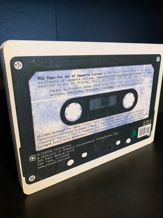Mix Tape : the Art of Cassette Culture Hardcover Book by Thurston Moore Vintage - Etsy Mix Tape : the Art of Cassette Culture Hardcover Book by Thurston Moore Vintage - Etsy