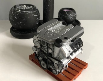 Mercedes-Benz M113K AMG Engine 3D Printed Home Office Shop Decor Handmade Gift