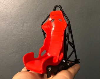 Recaro Racing Seat Phone Holder 3D Printed Home Office Shop Decor Gift