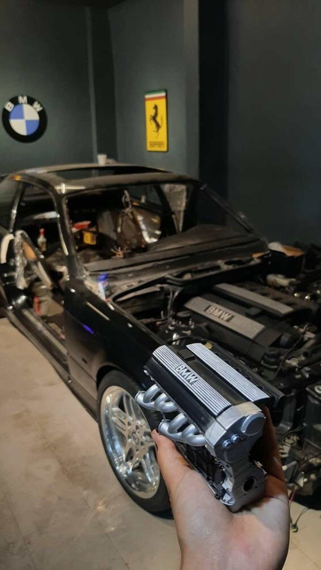 BMW M50 & M52 Engine Model 3D Printed Home Office Shop Decor Gift Etsy