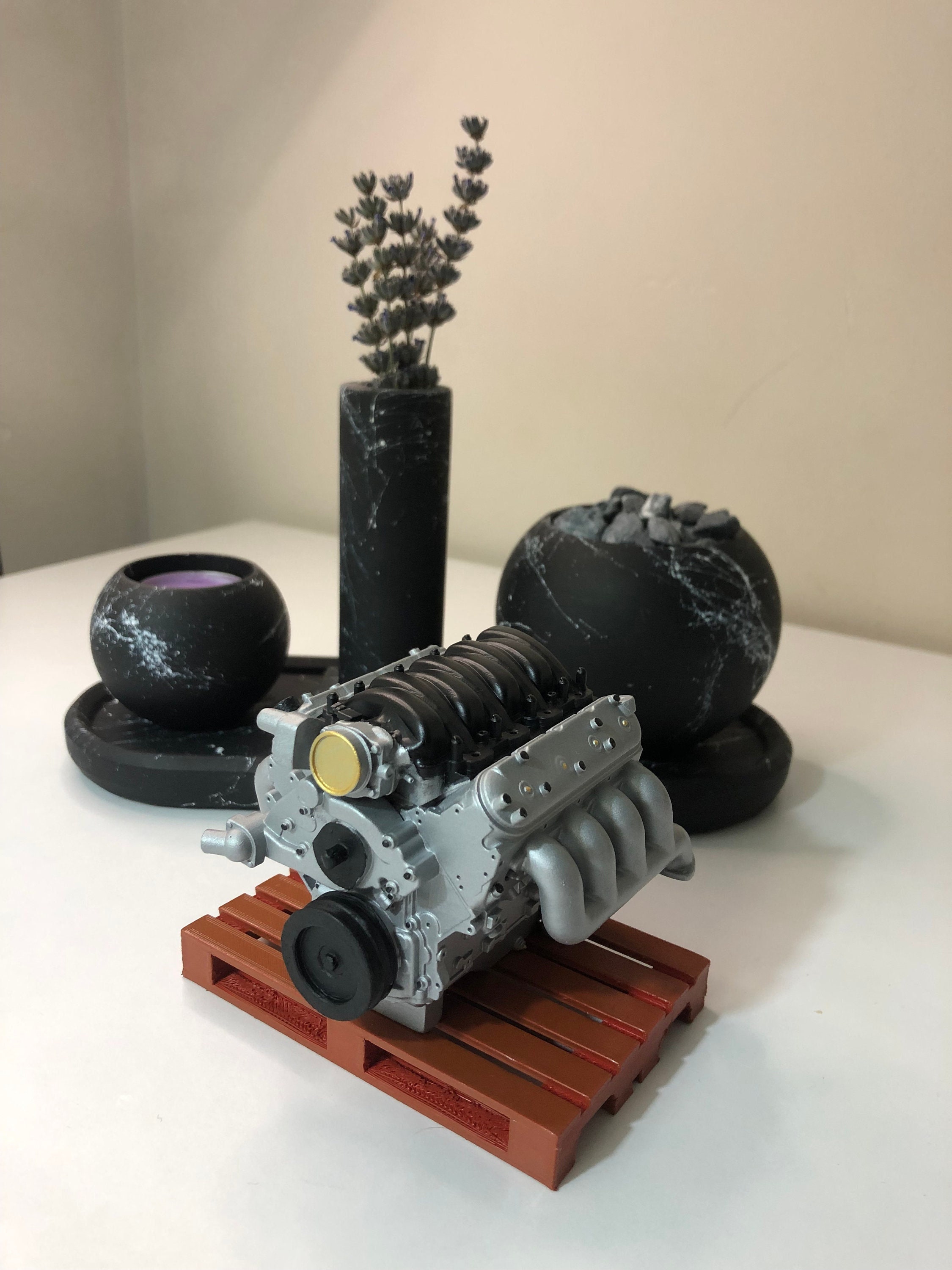 3D Printing V8 Engine Part 1: Creating Pistons and Engine Block