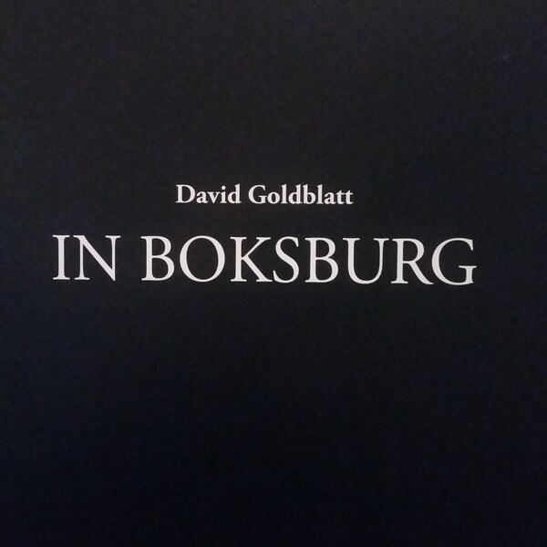 In Boksburg Cape Town - GOLDBLATT, David