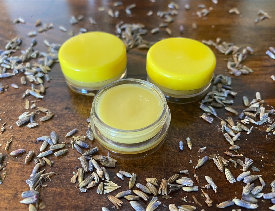 Dandelion Lip Balm With Lavender Etsy