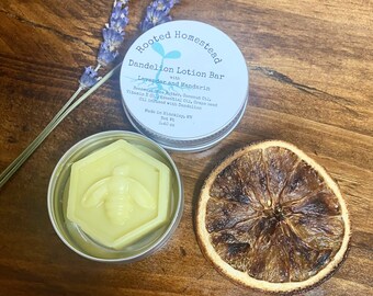 Dandelion Lotion Bar