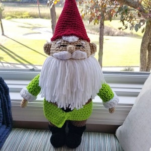 Crocheted Gnome