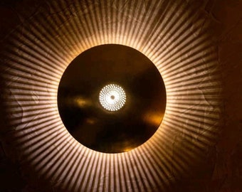 Marokkanische Wandleuchte, handgemachte Wandleuchte, marokkanische Wandleuchte, Kunst-Dekor-Licht-Wandleuchte, Messingwand-Dekorlampe, Wandbeleuchtung Wohnkultur