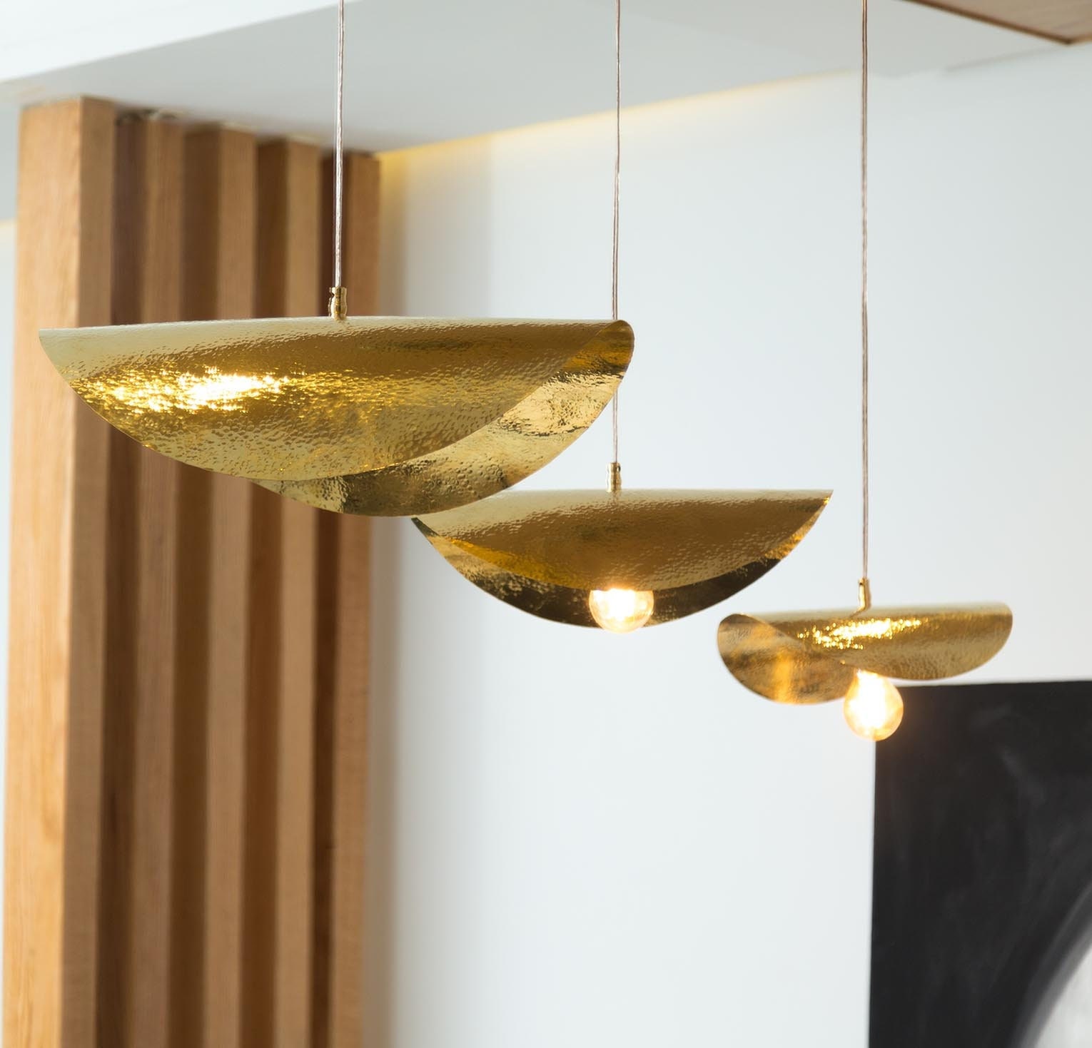 Brass leaf ceiling light deals