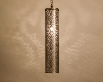Long Pendant Light, Handmade Moroccan Pendant light, Hanging Lamp , Lampshades Lighting, New Home Decor Lighting, ceiling light, Shade Lamp