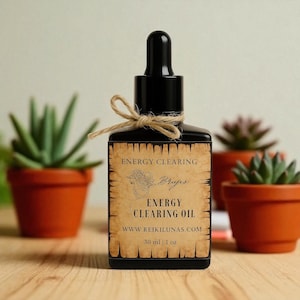 White Sage Anointing Oil: Energy Clearing, Spiritual Cleansing (1oz)