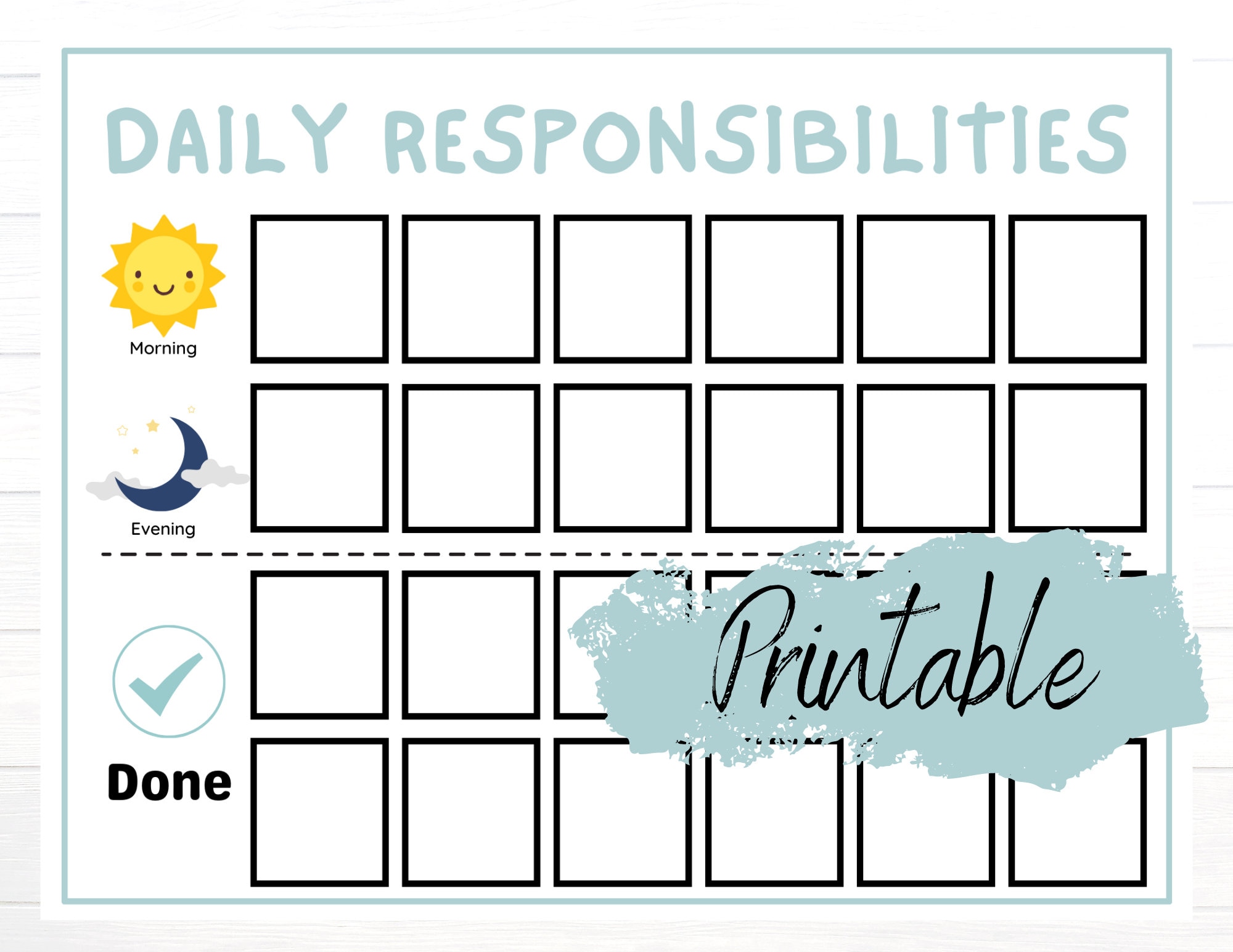 kids-daily-responsibility-chart-chore-chart-printable-etsy
