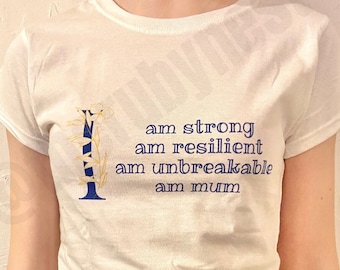 Mum tshirt, christmas gift for mum, affirmations tshirt, 40th birthday gift for mum, mum affirmations, baby shower tshirt, new mum tshirt
