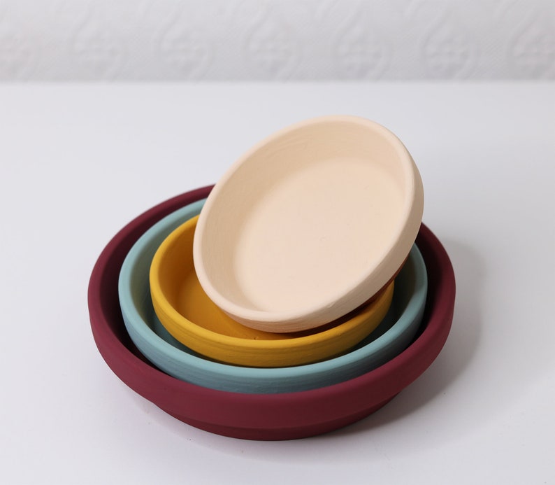 Customisable terracotta saucer for plant pots image 1