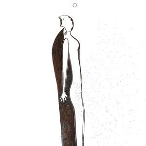 Nymph Indian ink: The Liberation