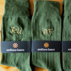 Personalized Initials Socks For Groomsmen Proposal Gifts , Wedding Socks, Custom Name Socks, Groom Gift, Wedding Gifts for Groomsman,