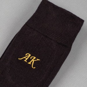 Groomsmen Socks Personalized , Groomsmen Proposal Gifts, Wedding Groomsmen gifts personalized , Custom Embroidered socks for men