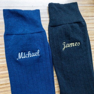 Name Socks For Groomsmen, Groomsmen Socks, personalized groomsmen gift, Custom name socks for Groomsman, Groomsmen Proposal Gifts