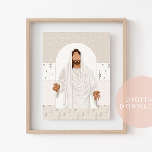 Jesus Christ Art Print: LDS Nursery Decor (Digital Download)