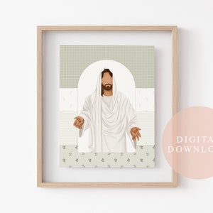 Jesus Christ Art Print: LDS Wall Art (Digital Download)