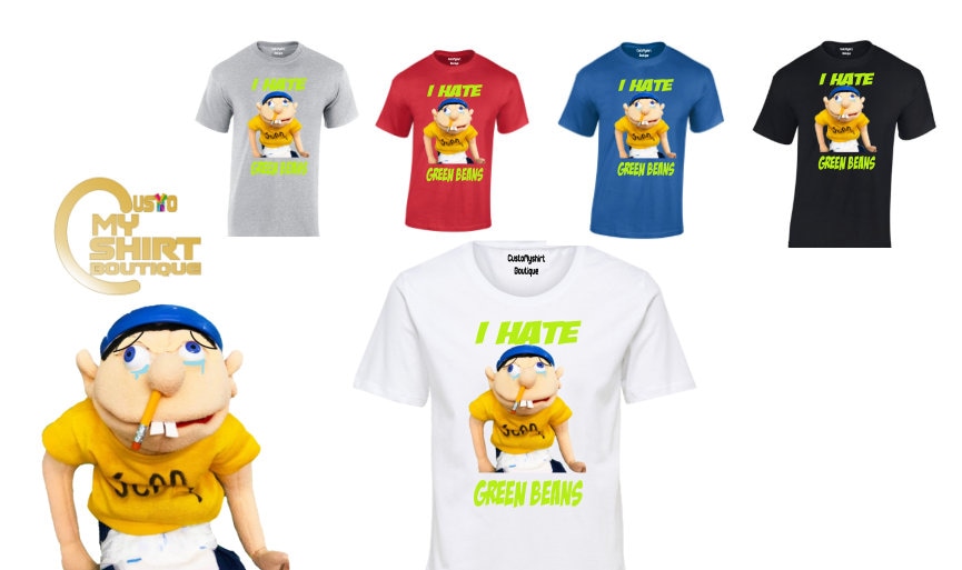 Jeffy I Hate Green Beans Jeffy the Rapper Jeffy Uh Uh Etsy Canada