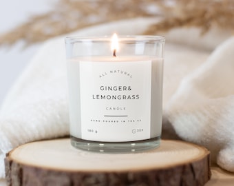 Editable Candle Label Template, Modern Candle Label Design, Custom Product Label, Canva Editable, Candle Jar Label, DIY Candle Sticker