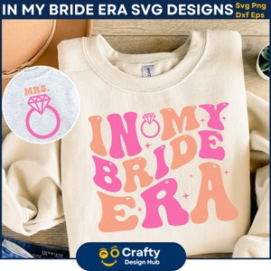 In meiner Braut-Ära, in meiner Brautjungfer-Ära, Heiraten, Junggesellinnenparty-Svg, In meiner Trauzeugin-Ära, digitaler Download