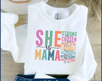Sie ist Mama SVG, Blessed Mom Png, Mama Shirt, Mom Life Png, She is Nana, Meme PNG, Retro Mother PNG, Gigi Png Bundle, Retro Mama Quotes